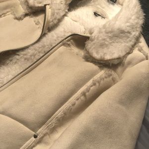 Bebe Off White Jacket Size Medium